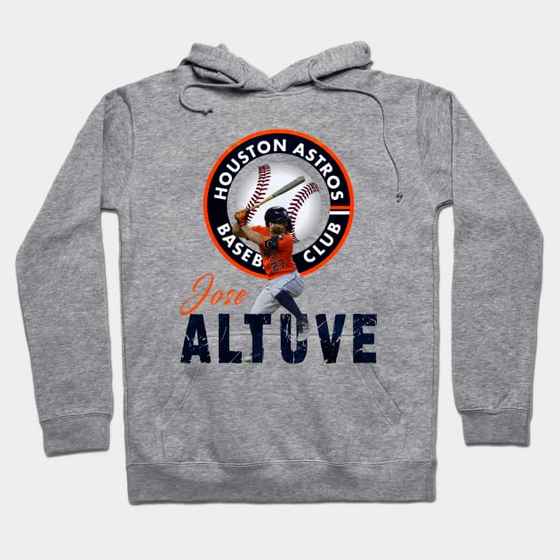 Jose Altuve Hoodie by Ksarter